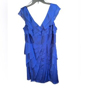 Adrianna Papell Bold Royal Blue Evening/Cocktail Dress